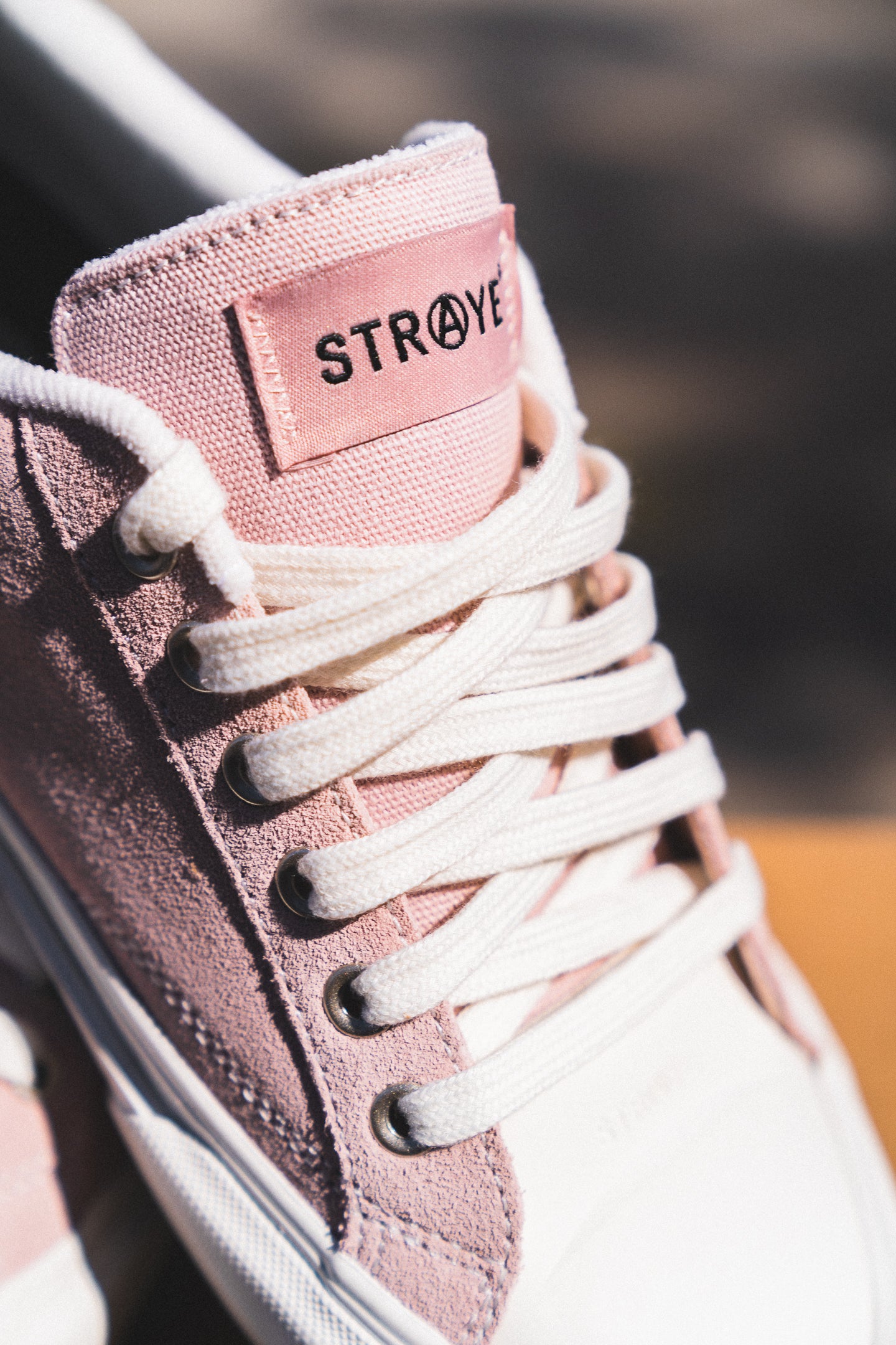Straye Stanley - Blush/Cream Suede