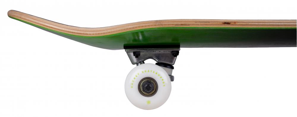 Rocket Double Dipped Complete Black/Green 8"