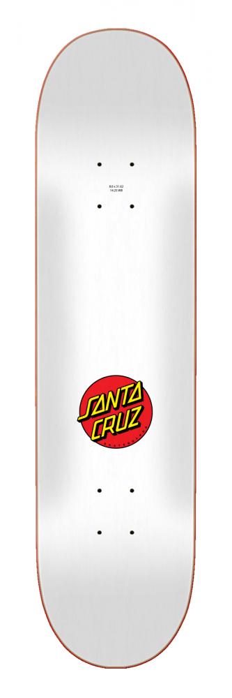 Santa Cruz Classic Dot White - 8