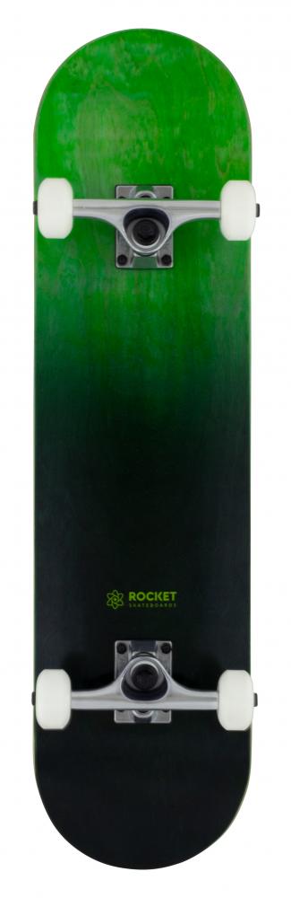 Rocket Double Dipped Complete Black/Green 8"