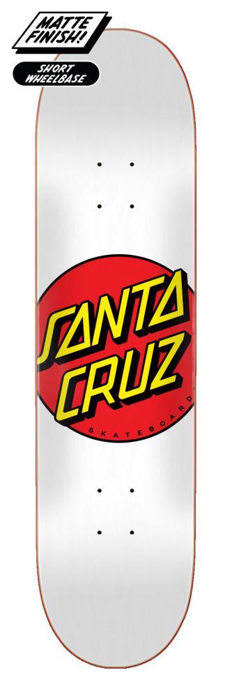 Santa Cruz Classic Dot White - 8