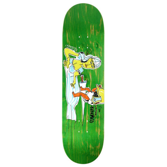 Krooked Deck Cernicky Latter - Green - 8.38